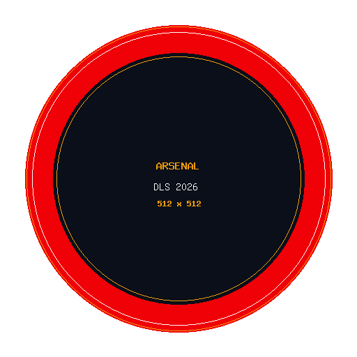 Arsenal FC 512x512 Logo