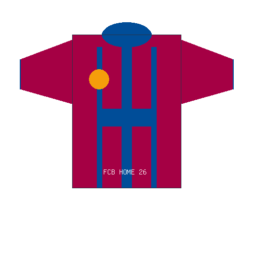 2. FC Barcelona 2025/2026 Home Kit