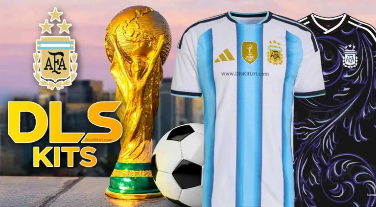 Argentina World Cup DLS 26 Kits: Full Home, Away, Goalkeeper Kits and AFA Logo Guide for Dream League Soccer 2026