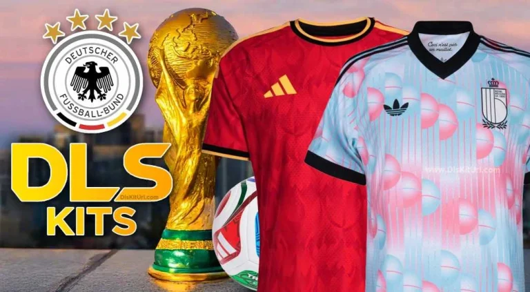 Belgium World Cup DLS 26 Kits: Home, Away, Goalkeeper, Logo & 512×512 PNG URLs for Dream League Soccer 2026