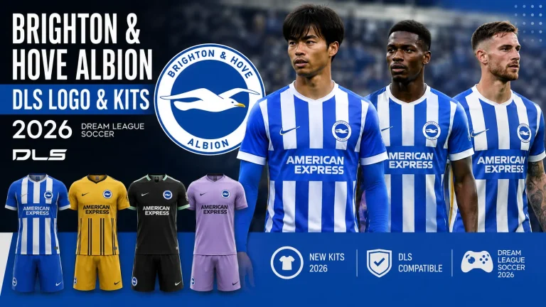 Brighton & Hove Albion DLS Logo & Kits — Dream League Soccer 2026