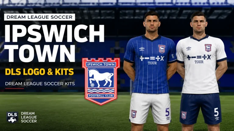 Ipswich Town DLS Logo & Kits — Dream League Soccer kits